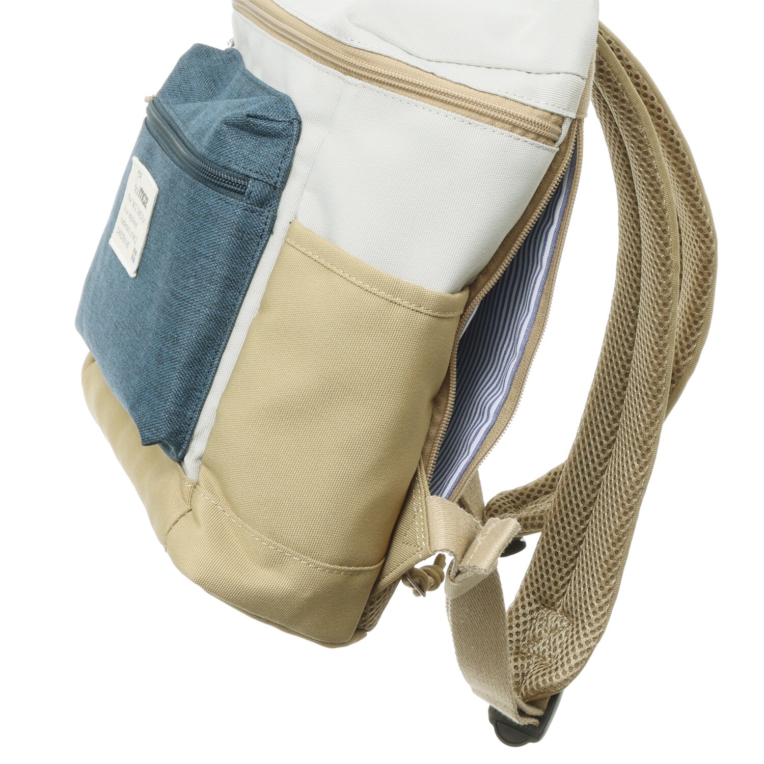 モズ 見た目以上の収納力！ スクエアシルエットで ムダなく収まる ミニリュック