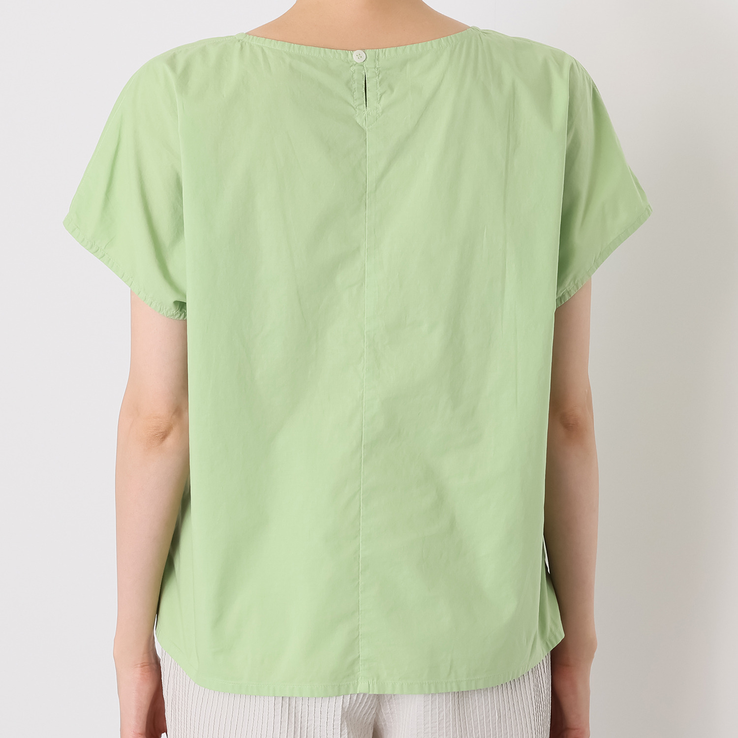 ヤッコマリカルド コットンローン サークルデザイン プルオーバー