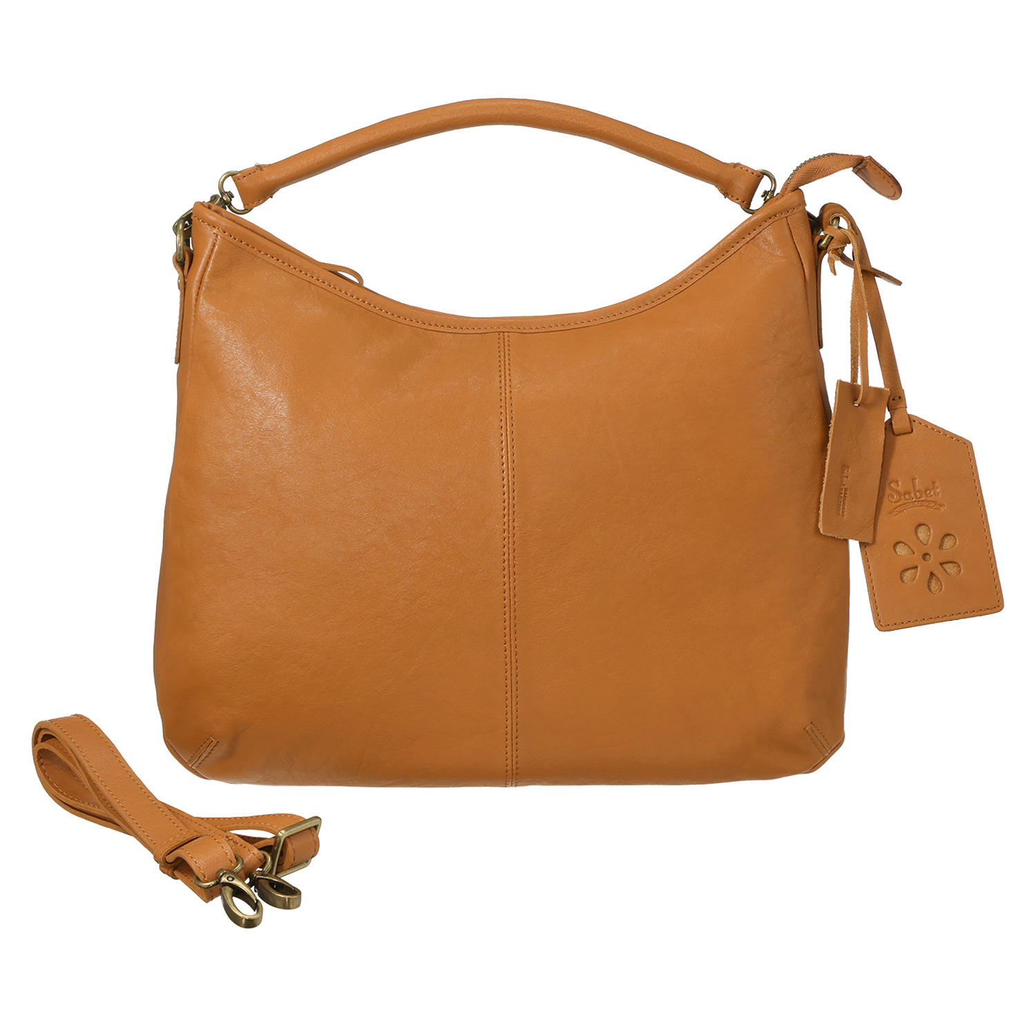 サベット ベジタブルタンニンレザー ２ウェイショルダーバッグ