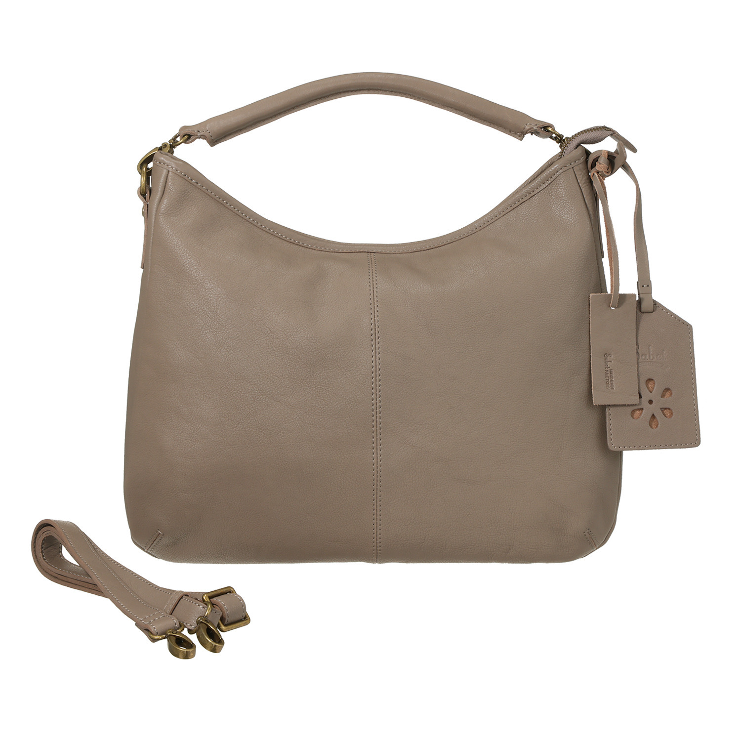 サベット ベジタブルタンニンレザー ２ウェイショルダーバッグ