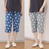 涼活女子 吸水速乾 ７分丈カプリパンツ ２枚セット