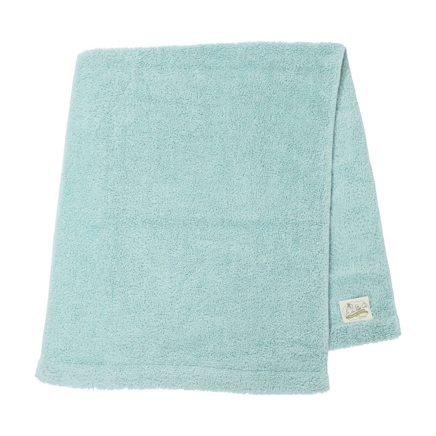 エアーかおるオーガニック フェイスタオル 同色３枚組 なでしこ“純ギラ銀” タオルハンカチ特別セット