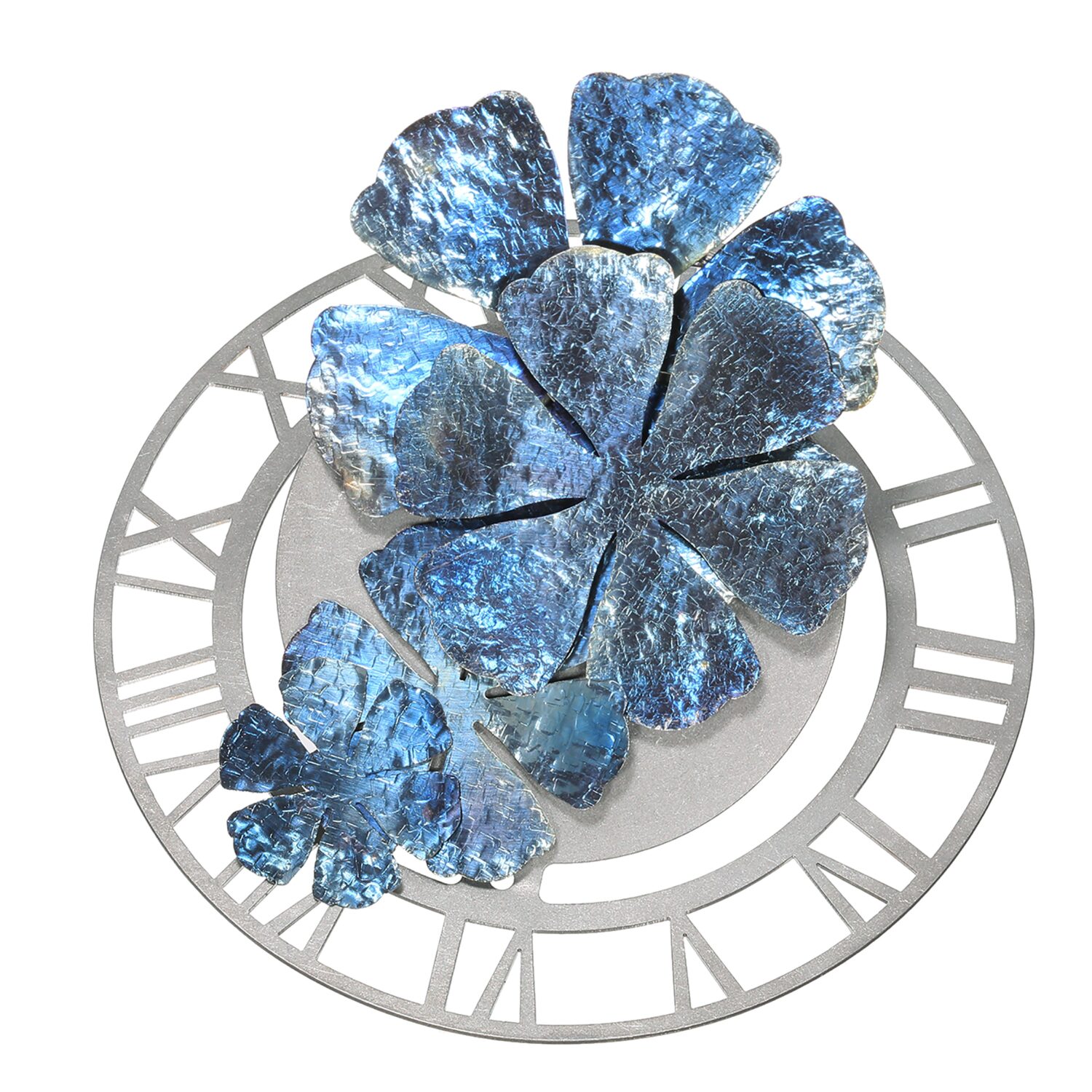 ブロッソ ステンレス 紫陽花デザイン マグネット付ブローチ