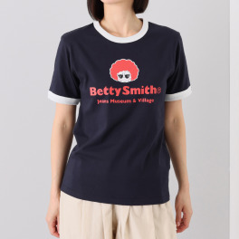 ベティスミス ロゴマークプリント リンガーＴシャツ