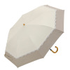 センテリオ バイカラーレース 晴雨兼用 折りたたみ日傘