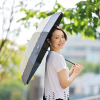 センテリオ バイカラーレース 晴雨兼用 折りたたみ日傘