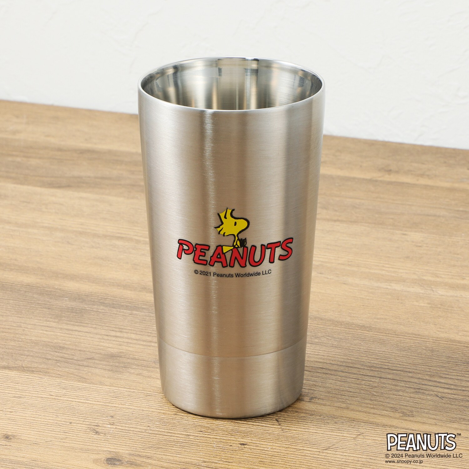 スヌーピー 木箱入り ステンレスタンブラー