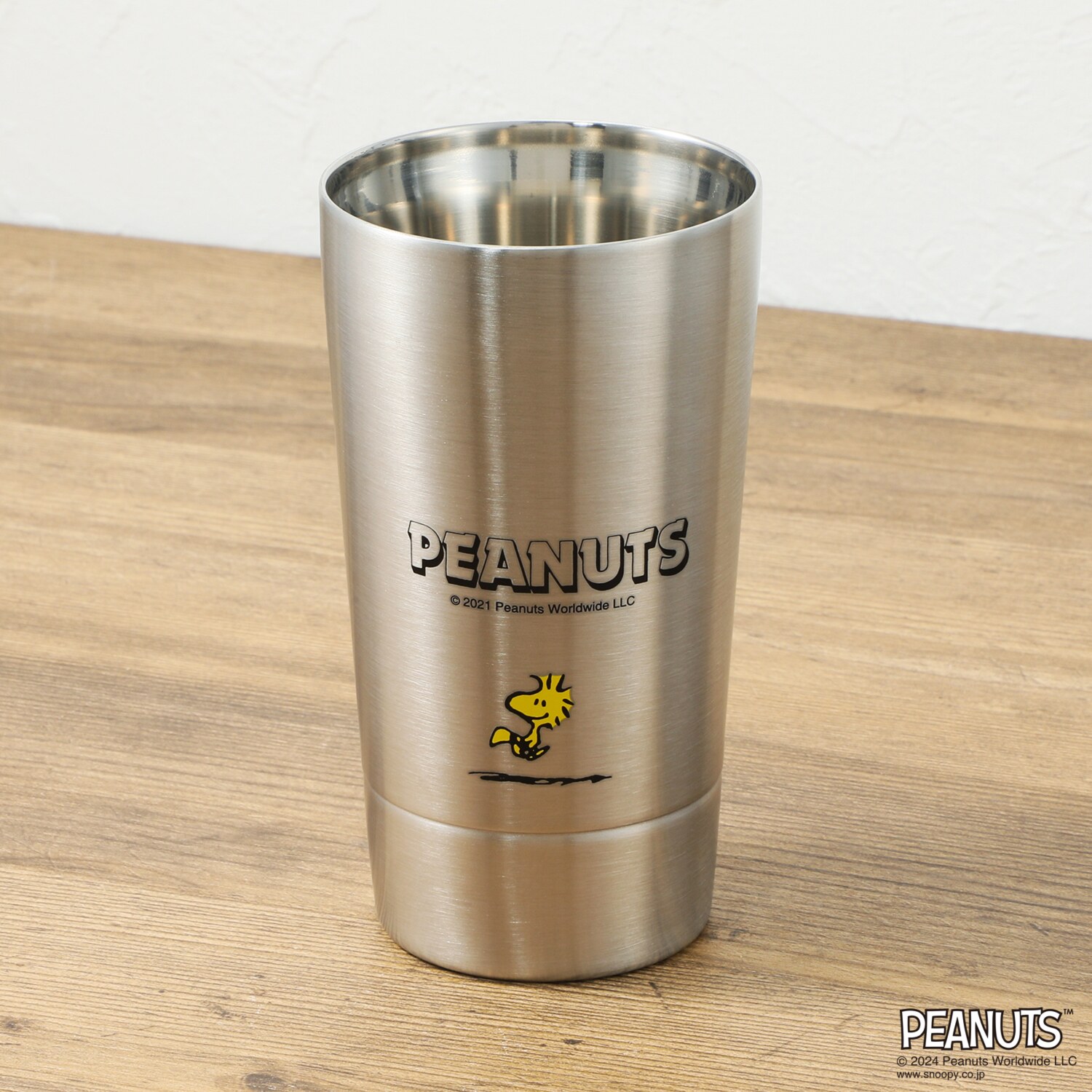 スヌーピー 木箱入り ステンレスタンブラー