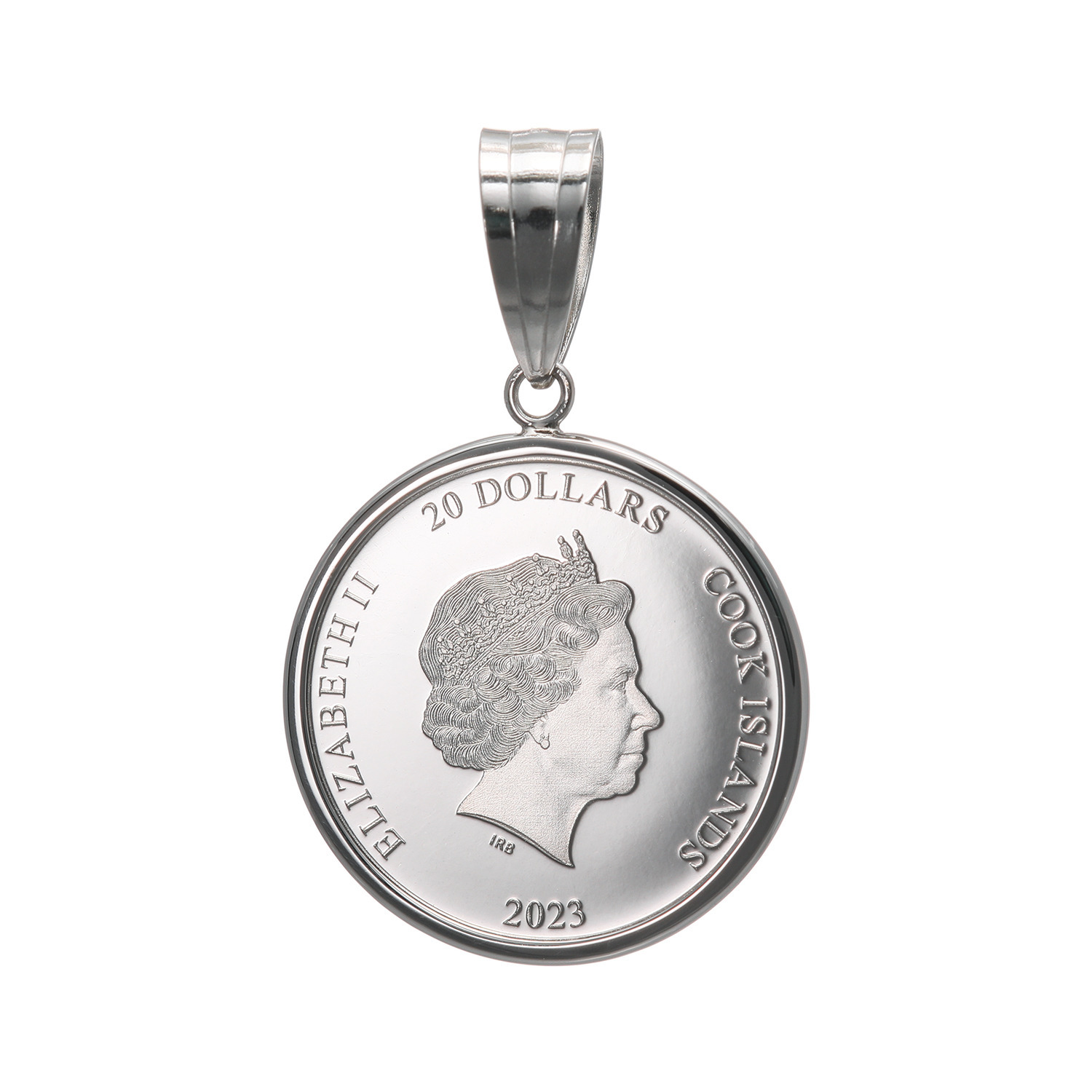 祈平 純プラチナ ＣＩＴ社製造 １／１０オンス クレオパトラコイン ペンダントトップ