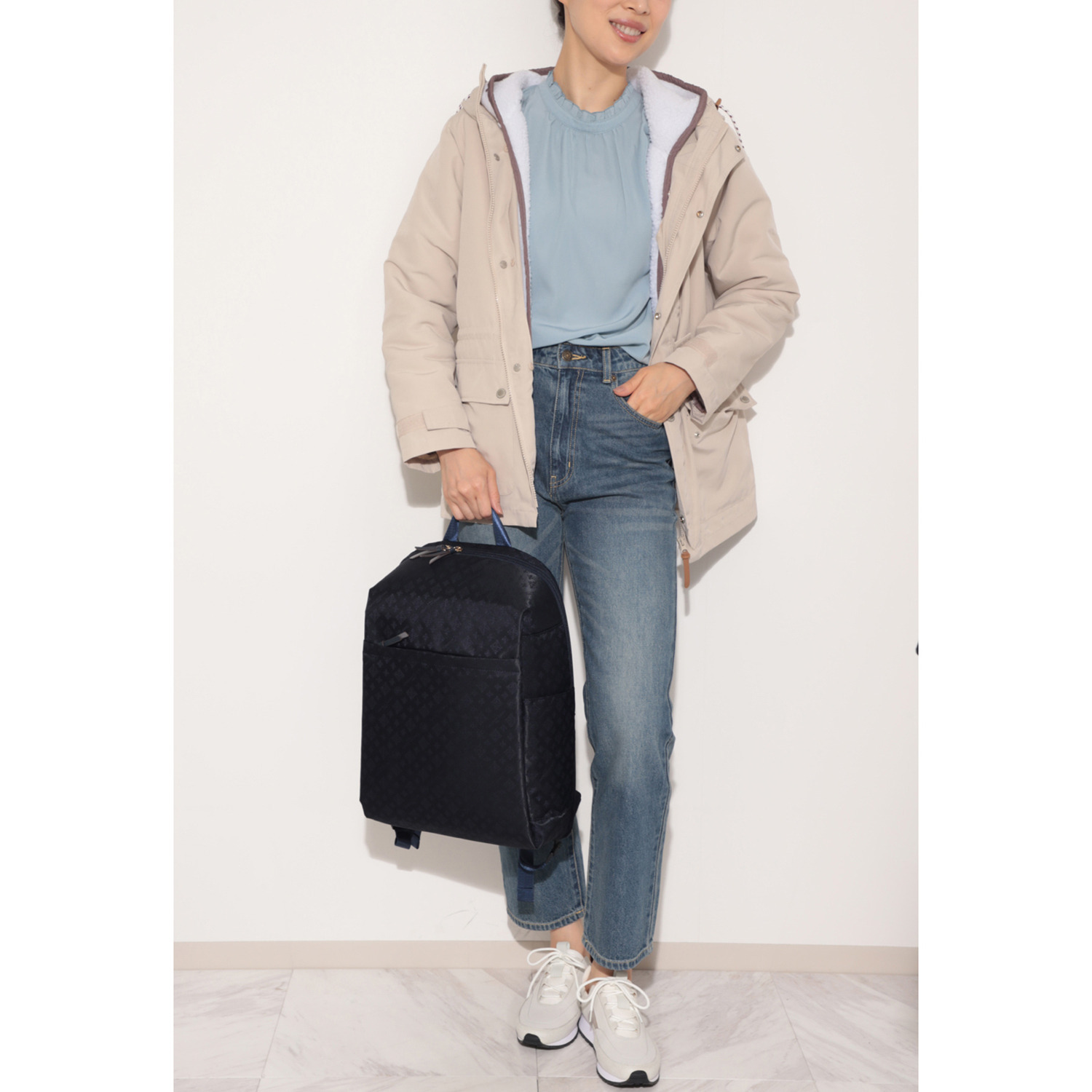 クリスチャン　オリビエ 無重力のような背負い心地 はっ水ジャガード ＡＧＳ機能搭載リュック ＜Ｍ＞