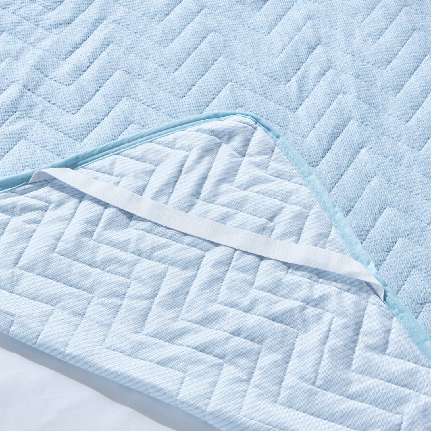 ｎｉｓｈｉｋａｗａ　西川 ドライ＆クール　抗菌 リバーシブル敷きパッド ＜セミダブル＞