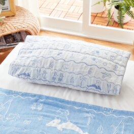 アキコオブチ 日本製　マルチユースな クール枕カバー