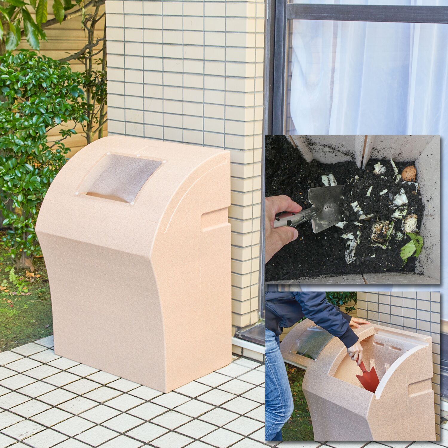 電気、燃料を使わず 届いたその日から すぐに使用可能！ 生ごみ処理器 スマート・イータ 特別セット