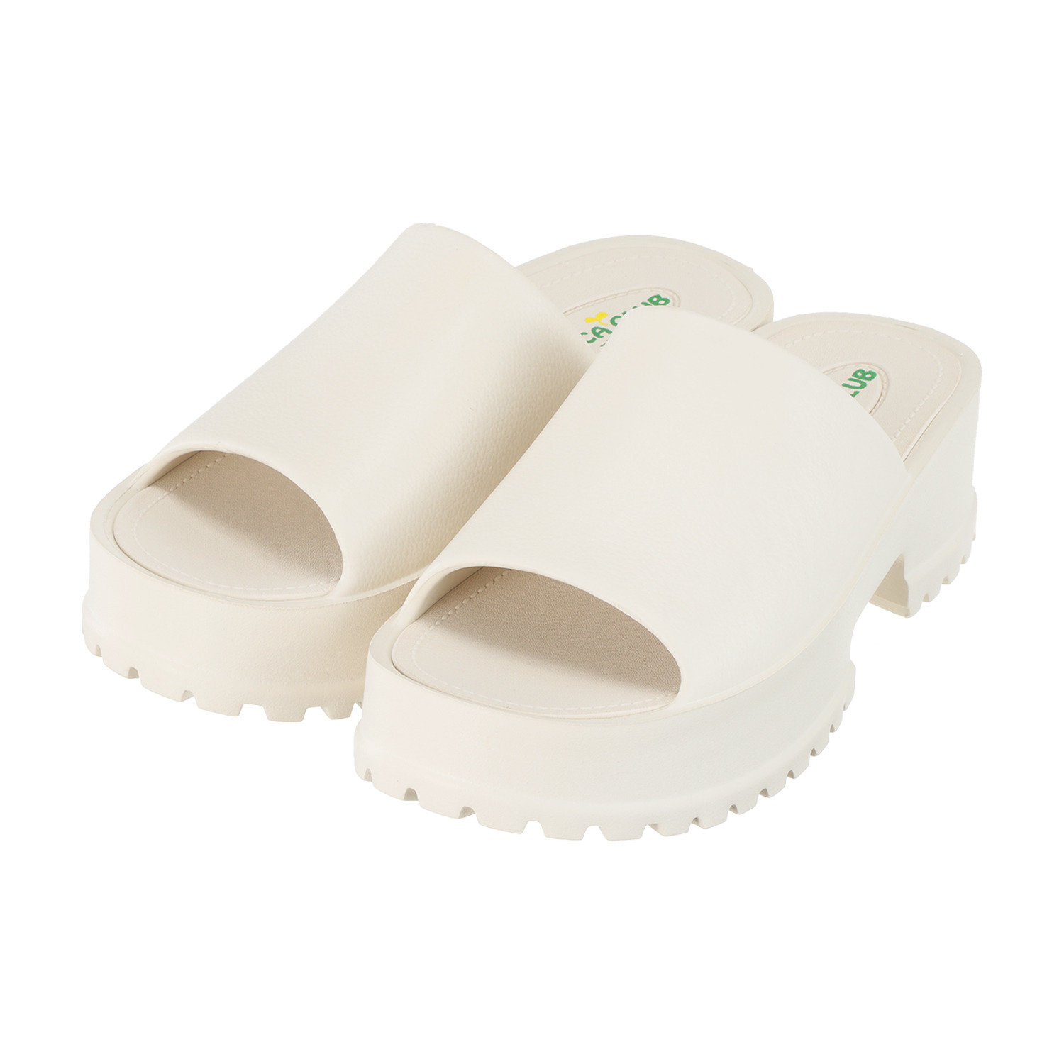 ズッカ　クラブ 超軽量 ボリュームヒールサンダル