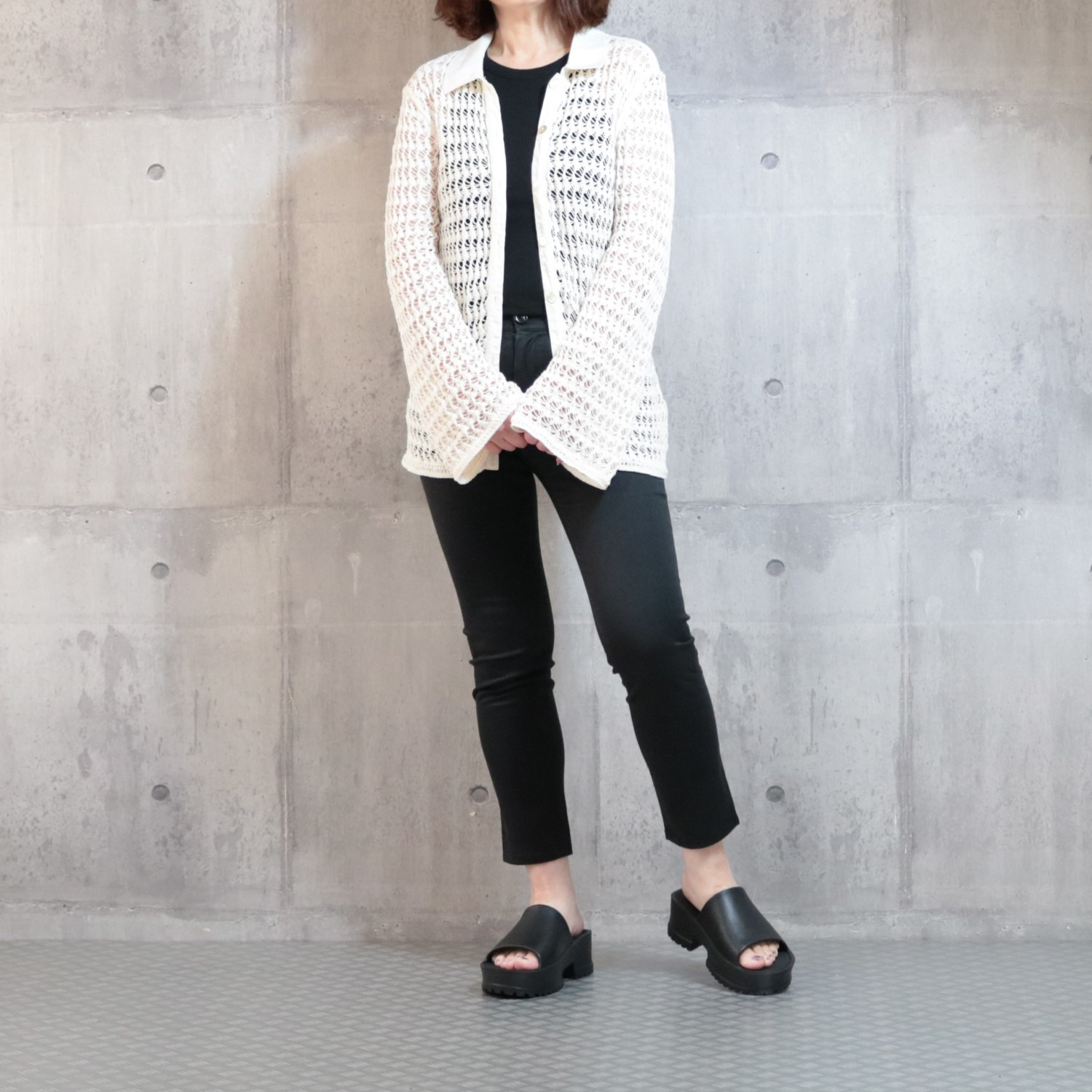 ズッカ　クラブ 超軽量 ボリュームヒールサンダル