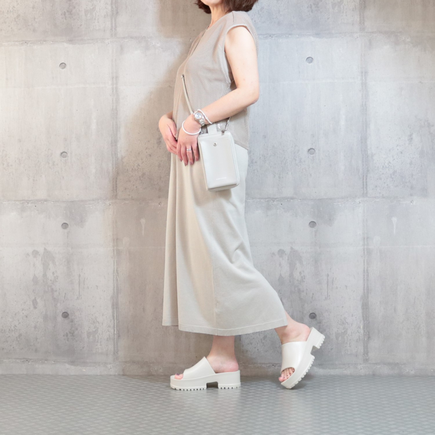 ズッカ　クラブ 超軽量 ボリュームヒールサンダル