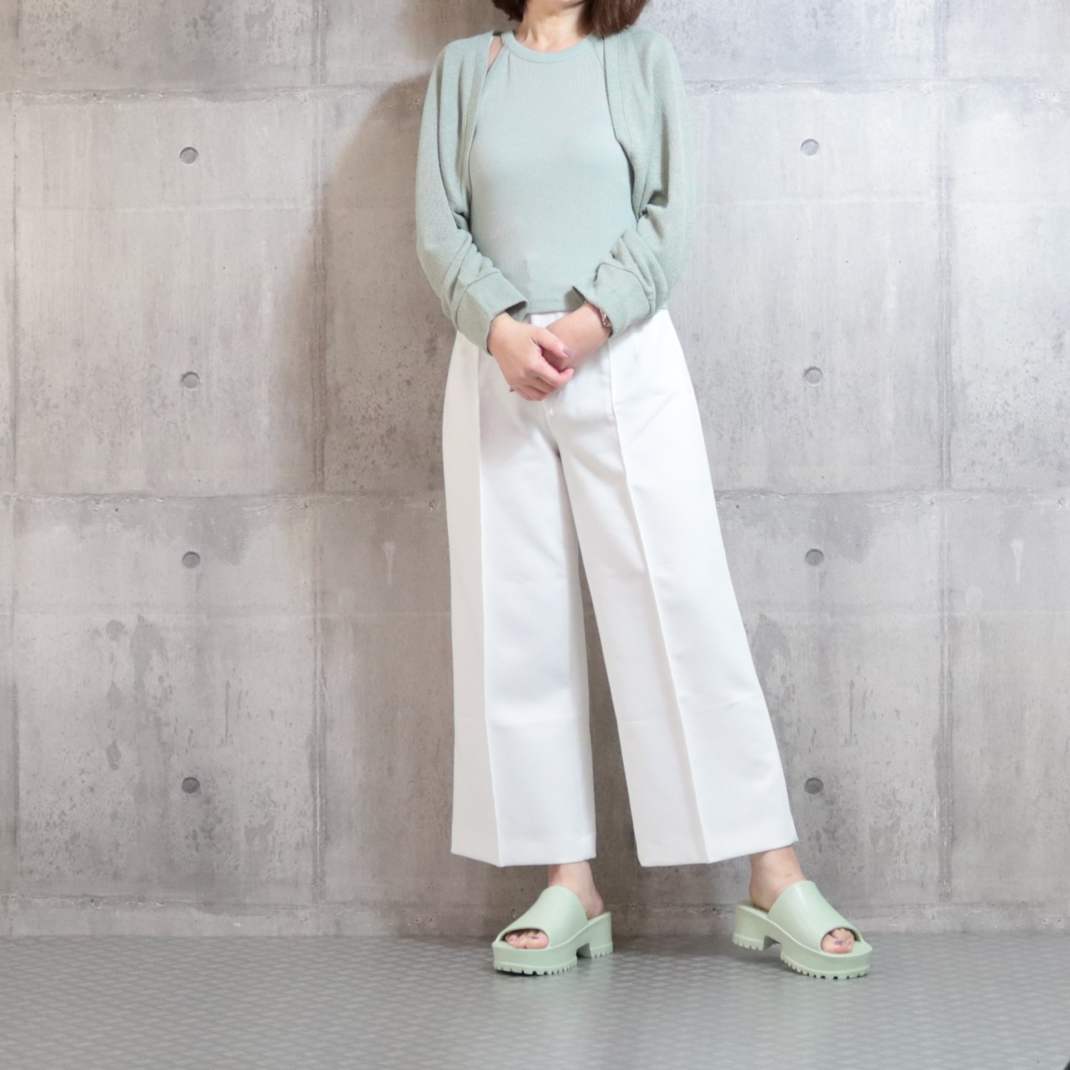 ズッカ　クラブ 超軽量 ボリュームヒールサンダル