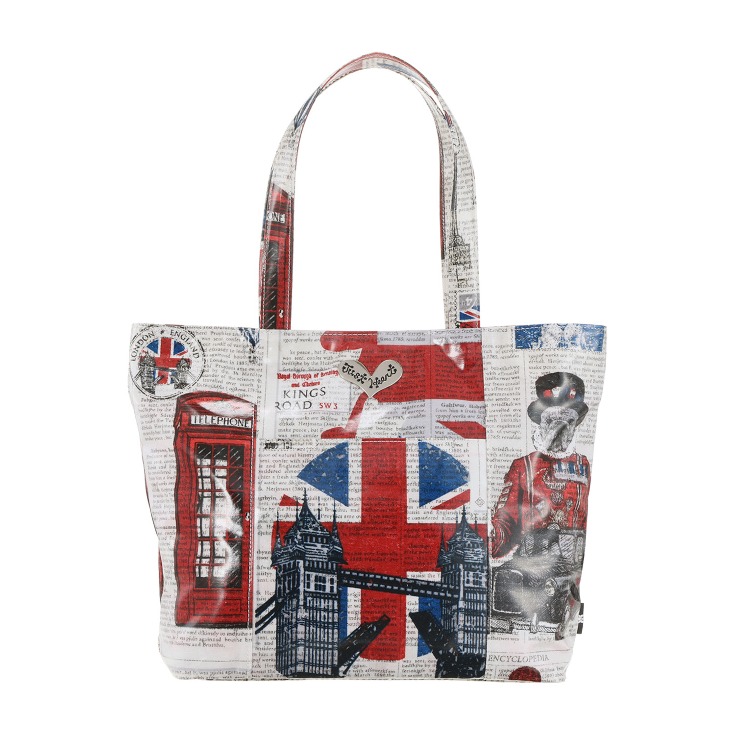 シンクビー！ ジャストハート バッグ＆ポーチ “アイラブロンドン”