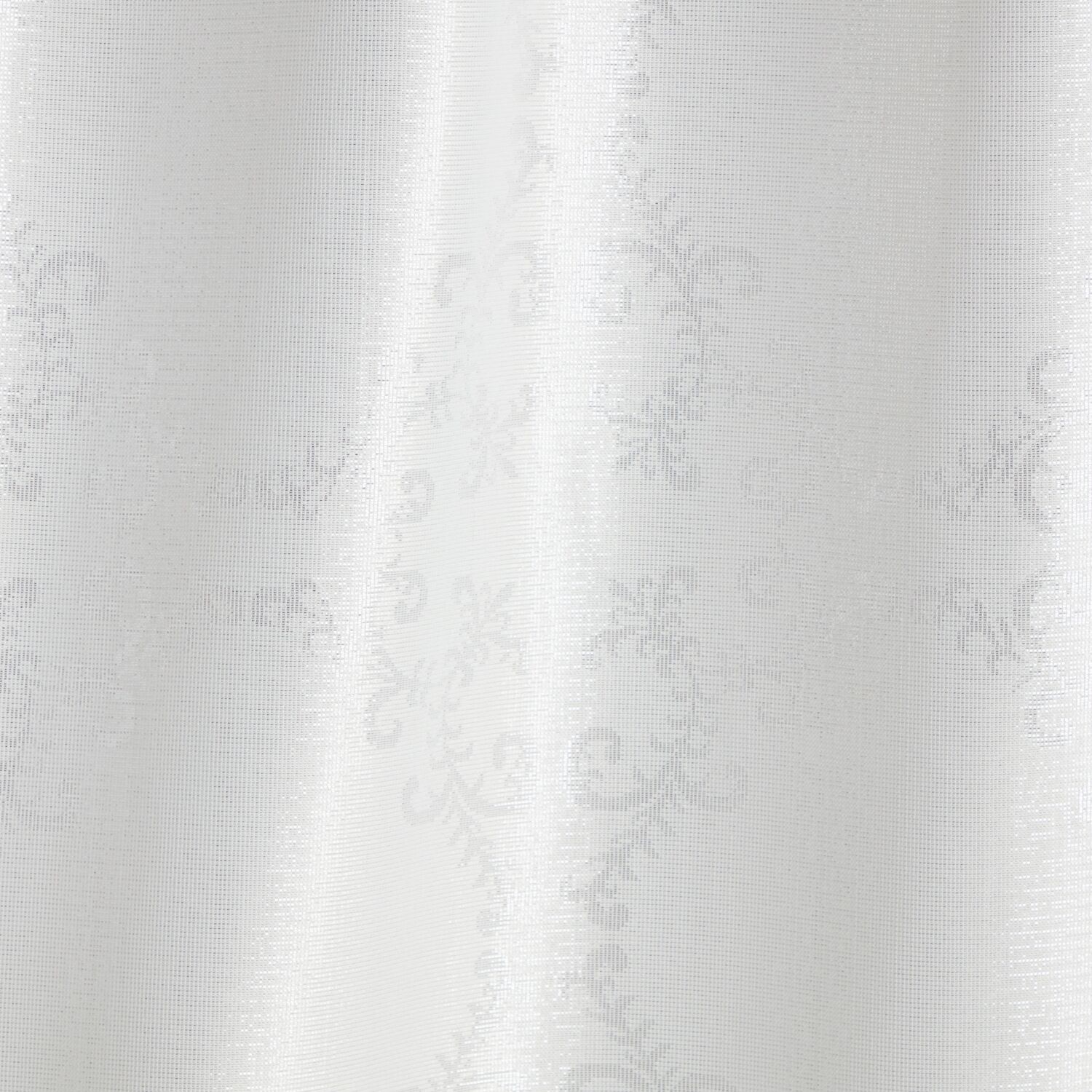 エコファインレース 遮熱＆ＵＶカット効果で 日差しからお部屋を守る！ オーナメントリース柄 日本製カーテン２枚組 ＜１００×１９８ｃｍ＞