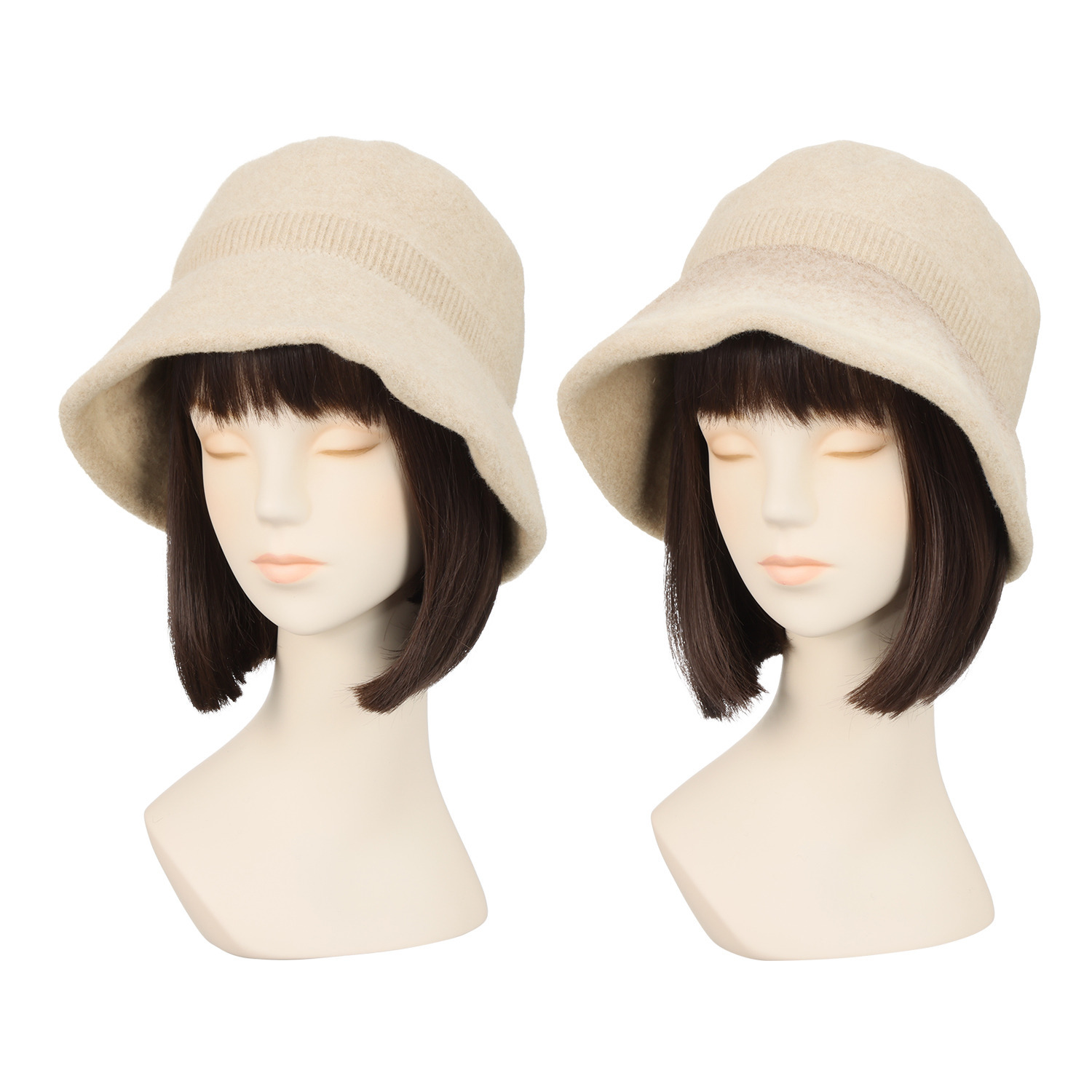 ミリーセヴァルセン ウール１００％ リバーシブル バスクオブザー