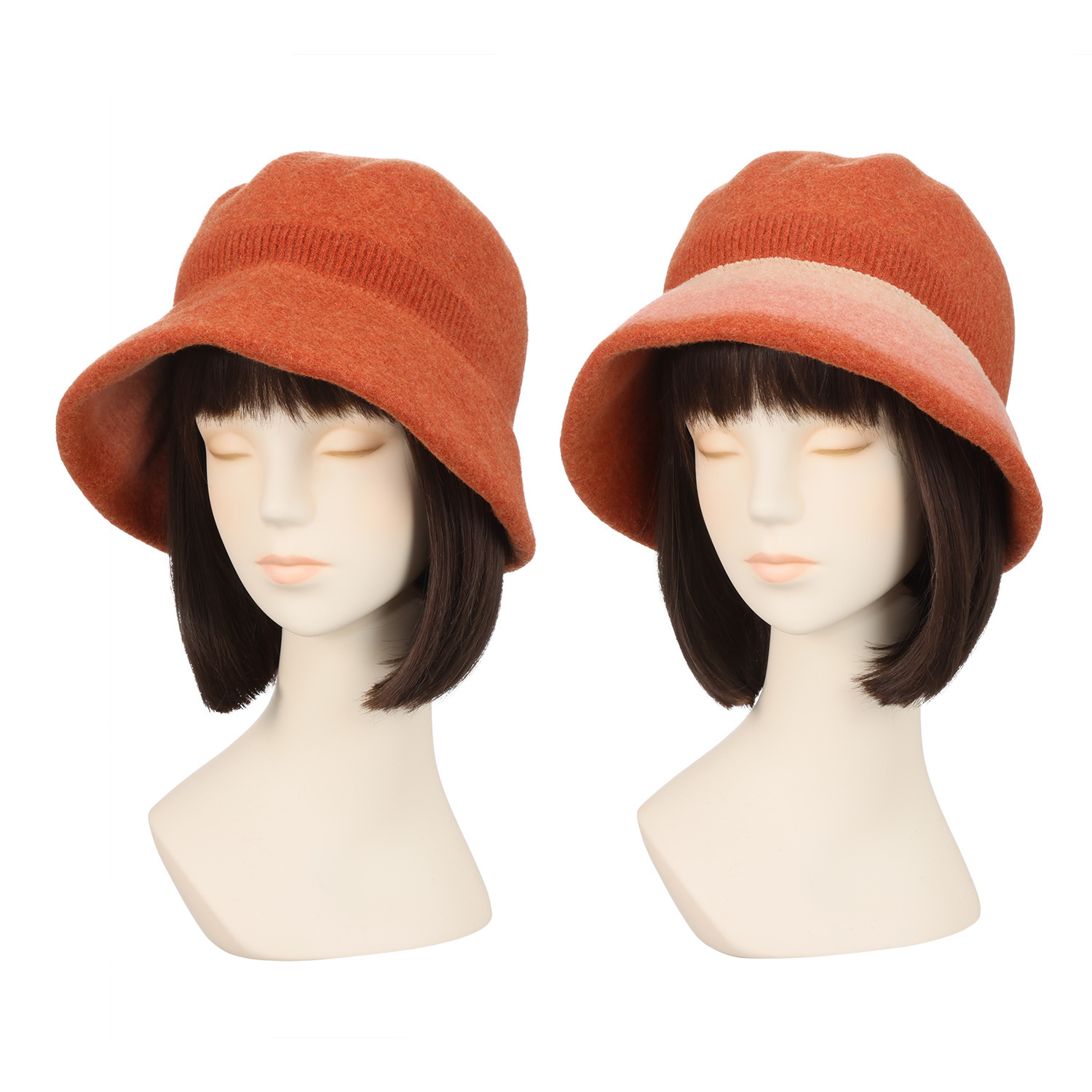 ミリーセヴァルセン ウール１００％ リバーシブル バスクオブザー