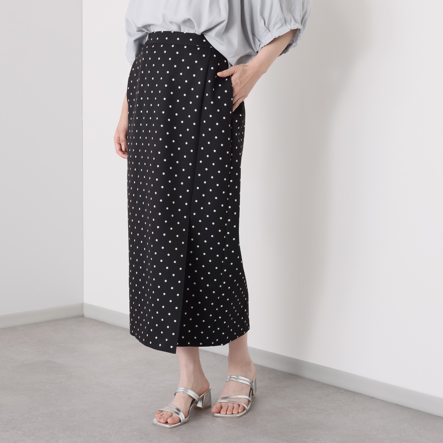 エアリーフェアリー ベンツスリットアクセント ロングスカート