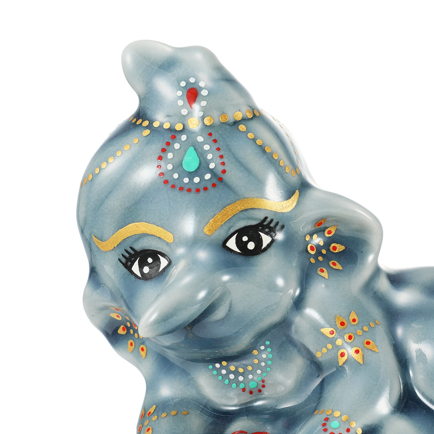 プラピカネ タイ伝統“セラドン焼” ＜祝！ベイビーピカネ像＞ 〜お金持ちで、健康で、 一生幸せ！を象徴〜