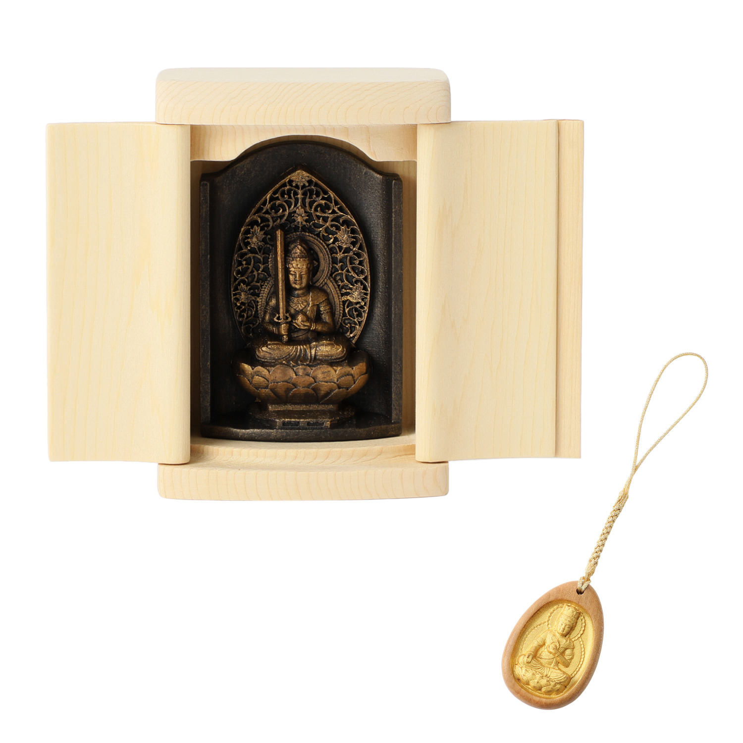 イスム 厨子入り十二支御守本尊