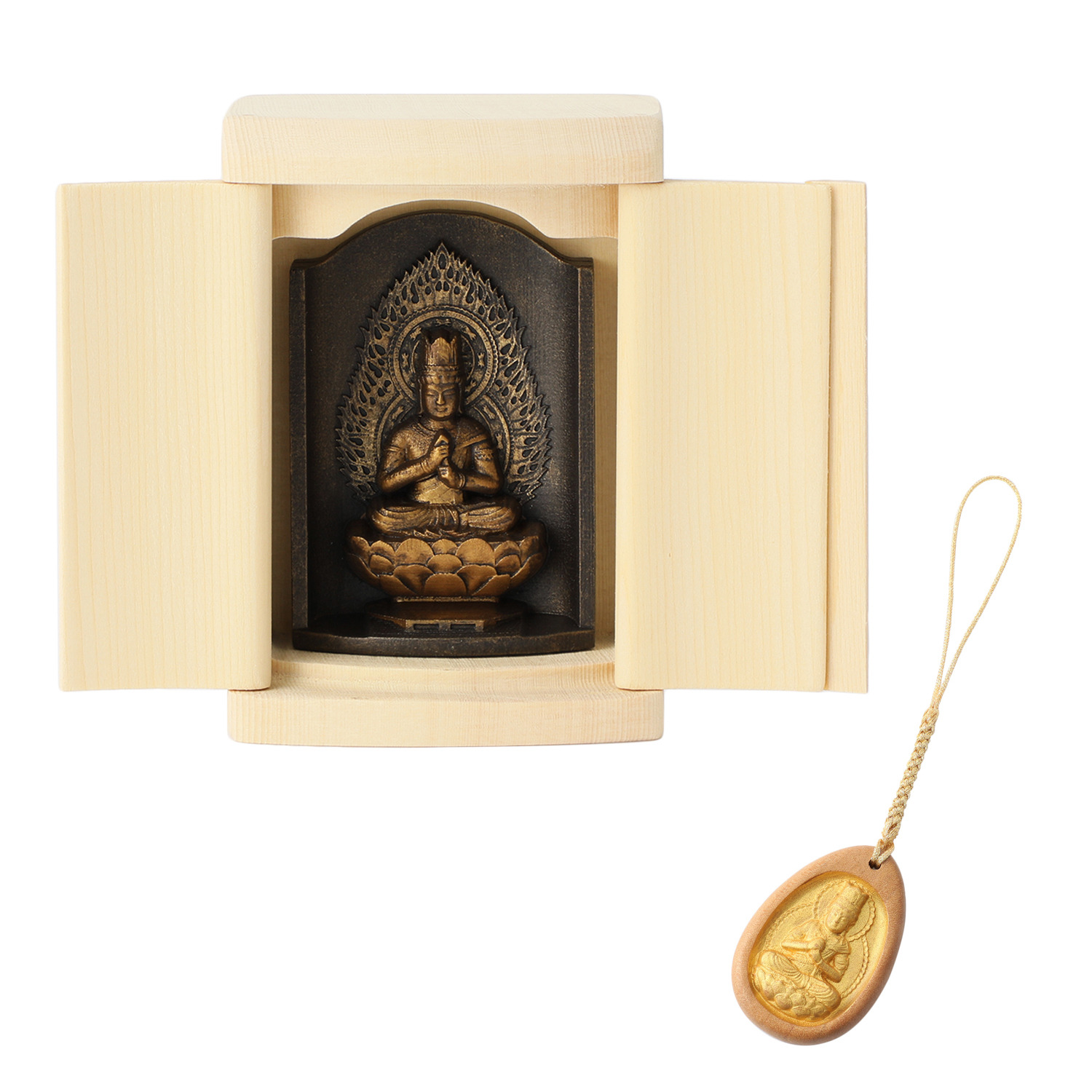 イスム 厨子入り十二支御守本尊