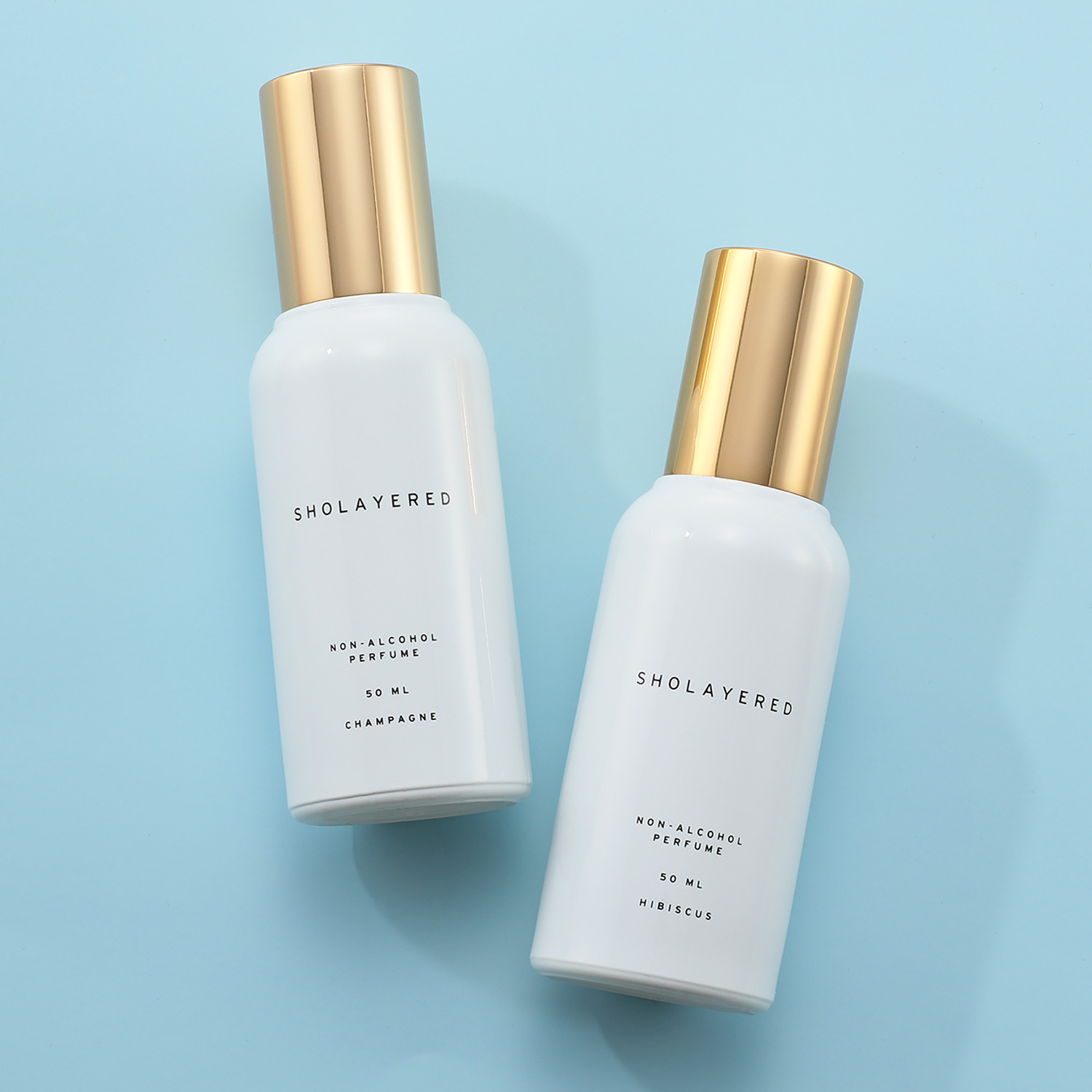 ショーレイヤード 爽やかに、艶やかに ２種の香りを堪能 ノンアルコール香水 “ハイビスカス” “シャンパン” 特別セット