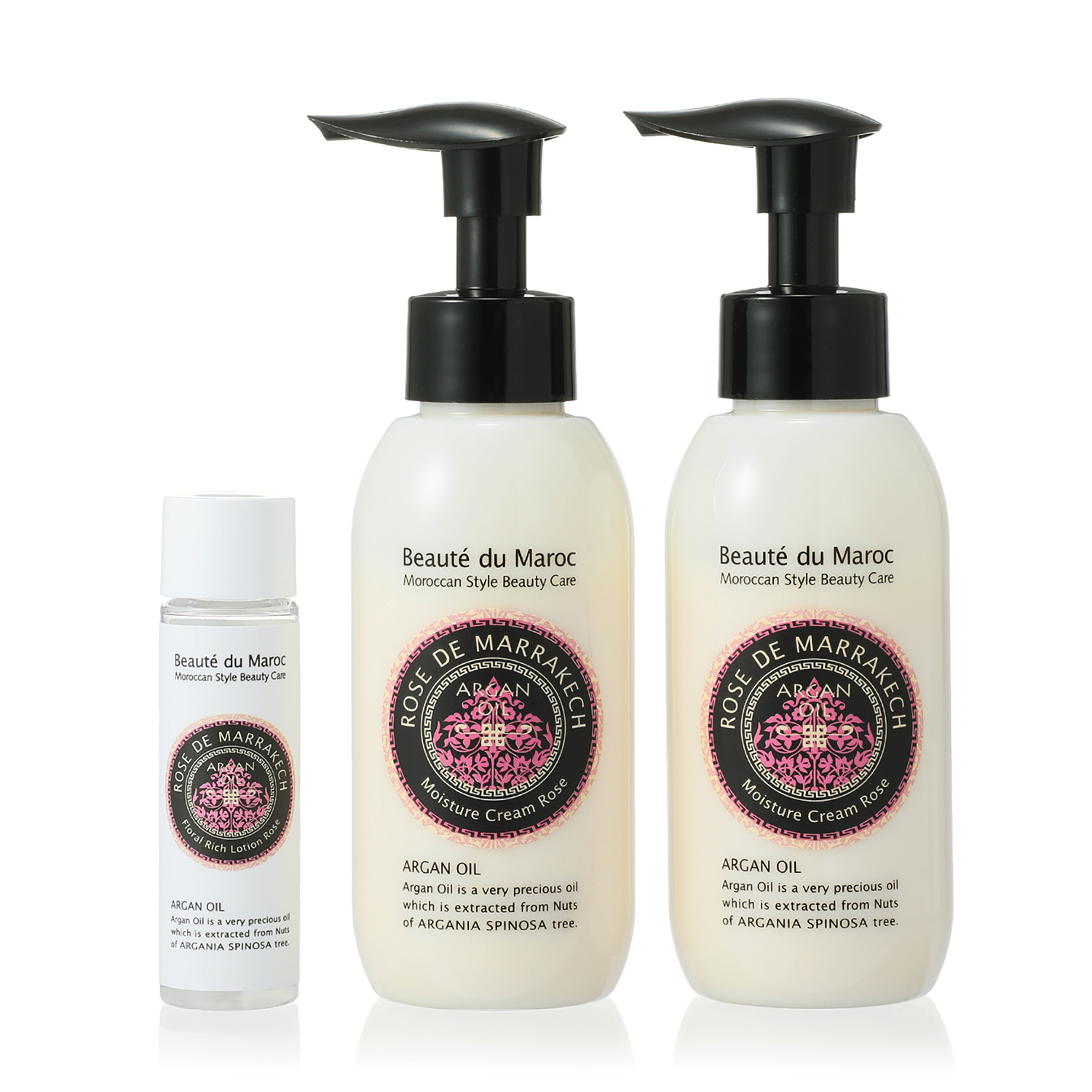 リニューアル前商品 ローズ・ド・マラケシュ １品８機能オールインワン モイスチャークリーム ローズ ２本特別セット 