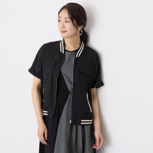 ＜ショップチャンネル＞ レミアフォー リブライン使い サマーブルゾン