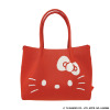 ＜Ｓ＞ ルートート ハローキティ ハリのあるニットトート