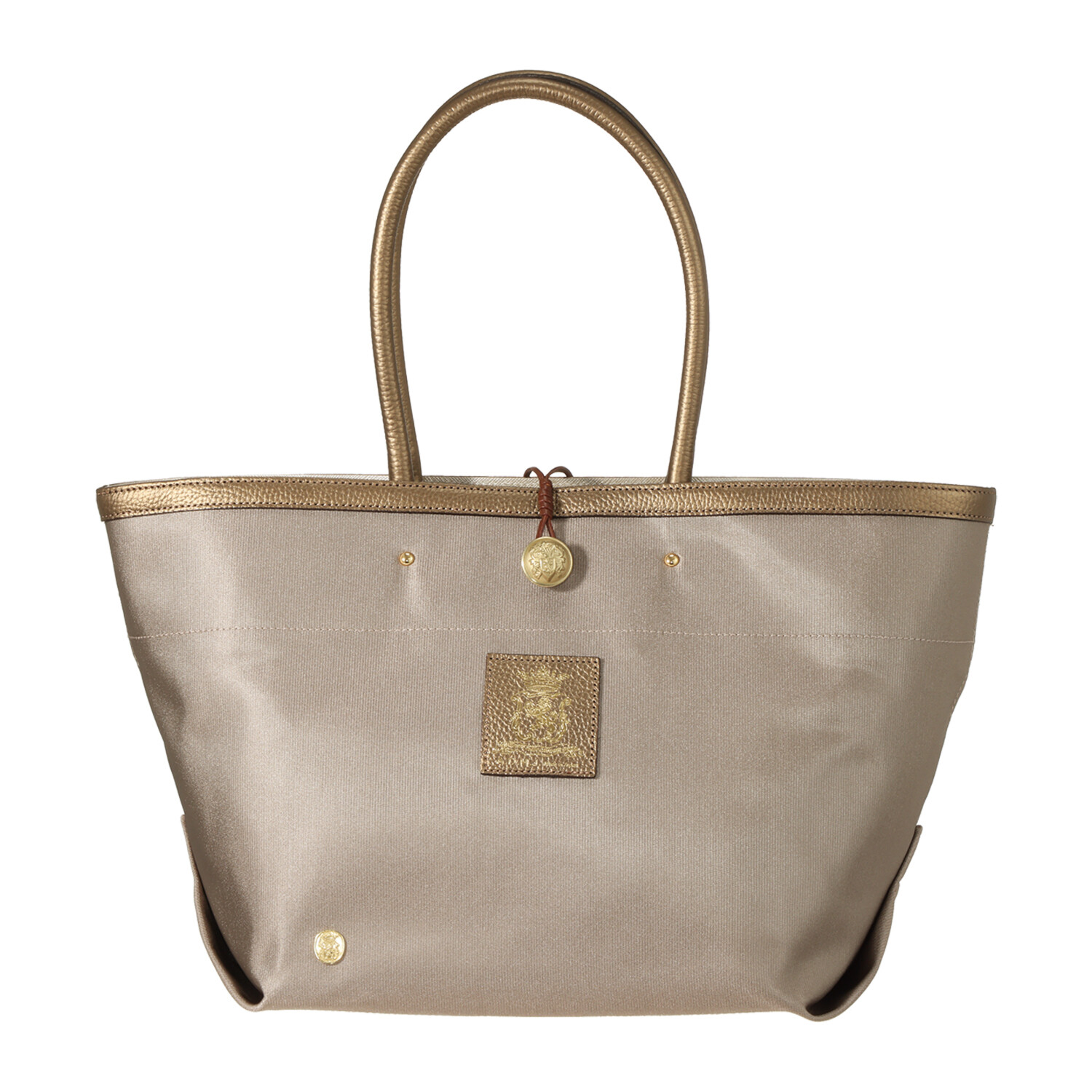 エーディーエムジェイ ナイロン ファスナートートバッグ