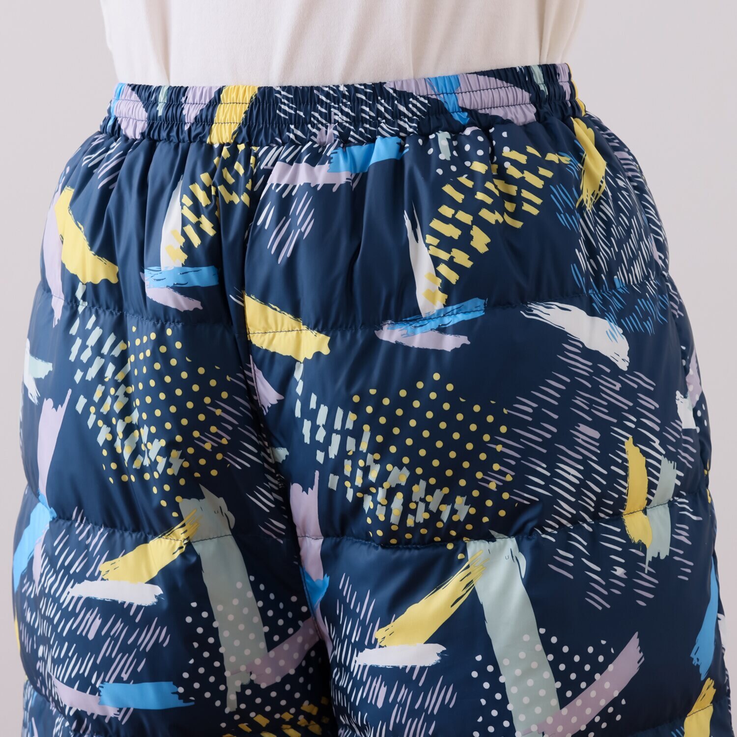 モリリン 軽くてあったか ホワイトダックダウン 羽毛パンツ