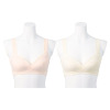 美人工房 消臭・速乾 涼やかメッシュ バストすっきり！ ノンワイヤーブラジャー ２枚セット