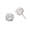 ブリランテステッラ シルバー ＣＺ １粒スタッドピアス