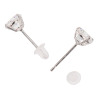 ブリランテステッラ シルバー ＣＺ １粒スタッドピアス