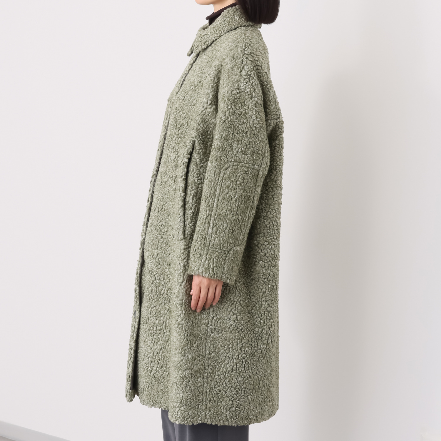 ティーコート イタリア製 ボアコート