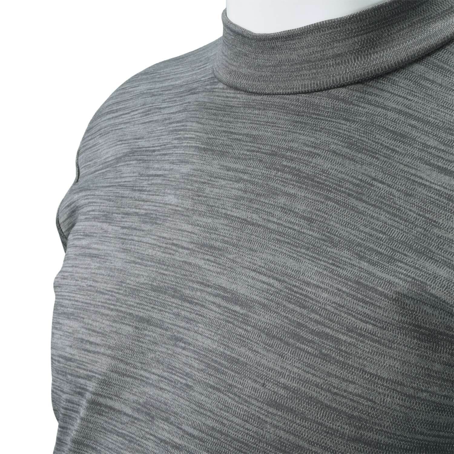 ブリーズテックス 防風　透湿 裏起毛 ハイネック長袖インナー 同色２枚セット ＜メンズ＞