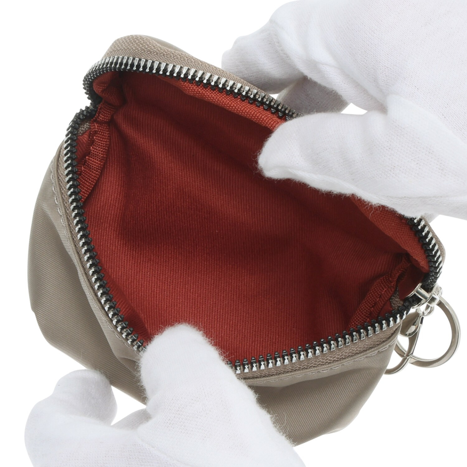 オリタタ ナイロン 牛革アクセント ３ウェイリュック ＜ミニポーチ付＞