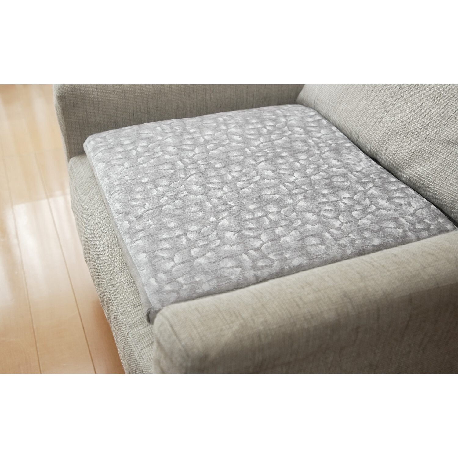 ソファーの座面に敷いて 快適な座り心地復活！ シェニール織 復活ソファーシート オールシーズンタイプ ＜１人掛用＞