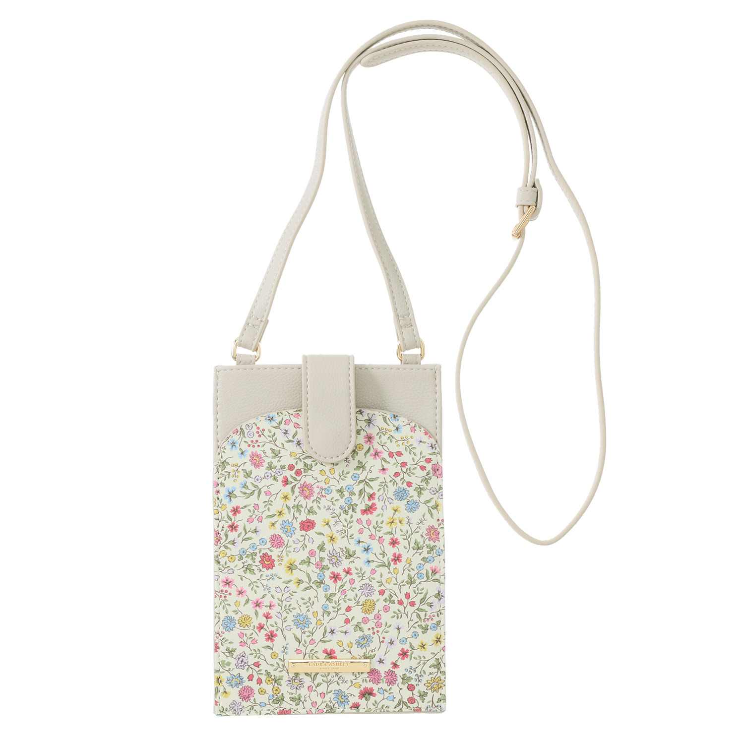 ローラアシュレイ スマホショルダーバッグ