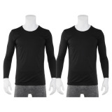 ブリーズテックス 防風　透湿 裏起毛　ラウンドネック 長袖インナー２枚セット ＜メンズ＞