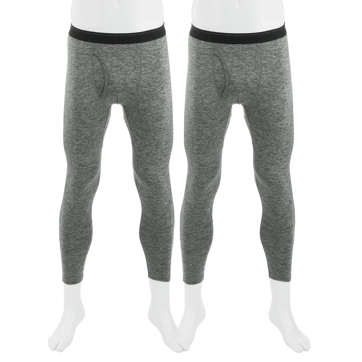 ブリーズテックス 防風　透湿 裏起毛ロングタイツ ２枚セット ＜メンズ＞