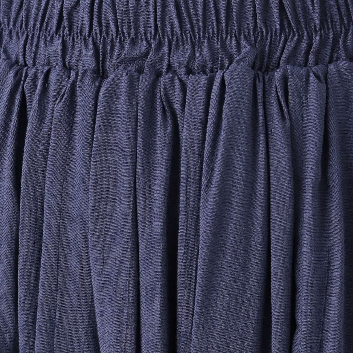 アトリエール 麻調 ドレープスカーチョ