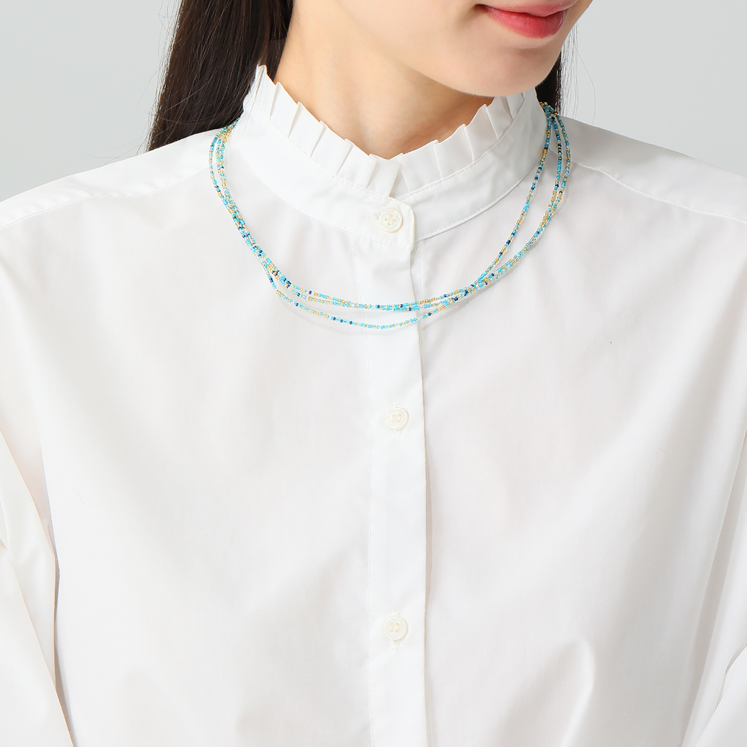 ラグーナ ベネチアンガラス クリムトデザイン フィオーレ ハートペンダント