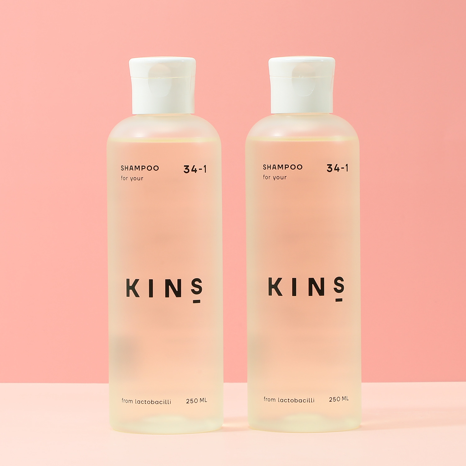 ＫＩＮＳ 美肌菌発想で 艶めく潤い美髪へ導く シャンプー　オリジナル ２本セット 