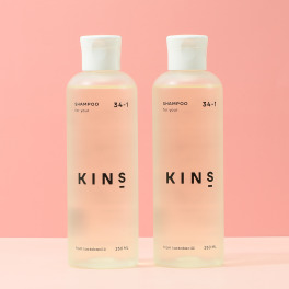 ＫＩＮＳ 美肌菌発想で 艶めく潤い美髪へ導く シャンプー　オリジナル ２本セット 