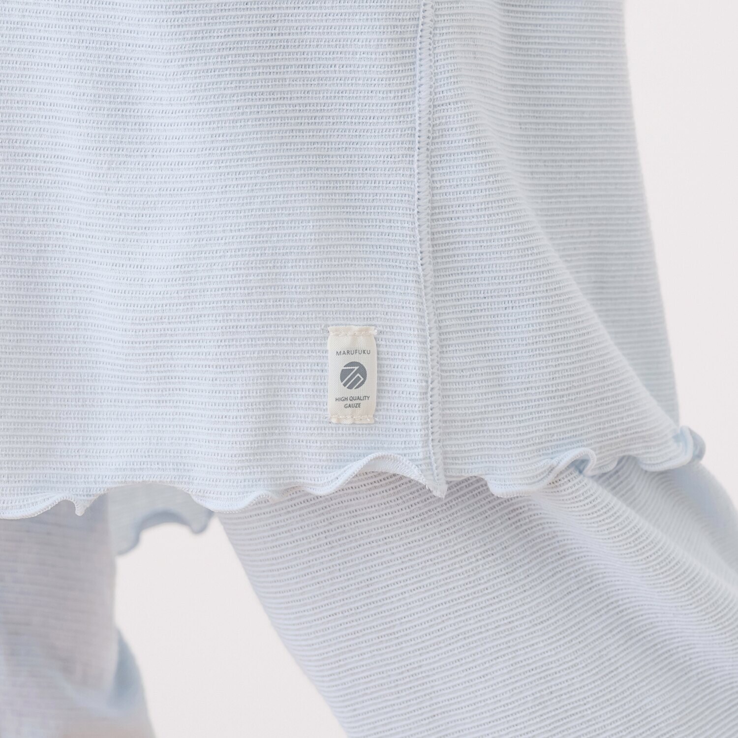 丸福ガーゼ 吸水速乾・抗菌防臭 綿モダール混 ルームウェア 上下セット